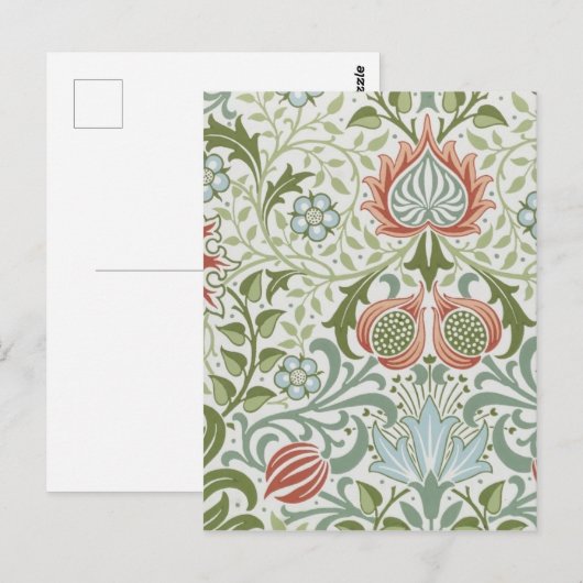 William Morris Decorative Art Persian Pattern Briefkaart (Voorkant / Achterkant)