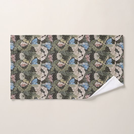 William Morris Decorative Art Wreath Pattern Bad Handdoek (Handdoek)
