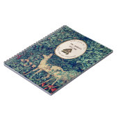 William Morris Deer & Cabin Guest Welkom Notitieboek (Linkerzijde)