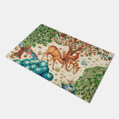 William Morris Deer van een Brook Tapestry Beige Deurmat (Schuin)