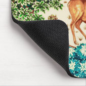 William Morris Deer van een Brook Tapestry Beige Muismat (Hoek)