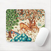 William Morris Deer van een Brook Tapestry Beige Muismat (Met muis)