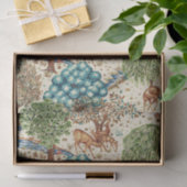 William Morris Deer van een Brook Tapestry Beige Tissuepapier (Geschenk)