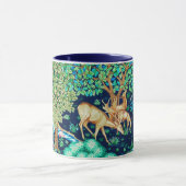 William Morris Deer van een Brook Tapestry Indigo Mok (Midden)