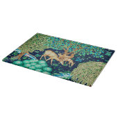 William Morris Deer van een Brook Tapestry Indigo Snijplank (Hoek)