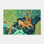 William Morris Deer van een Brook Tapestry Print Deurmat (Voorkant)