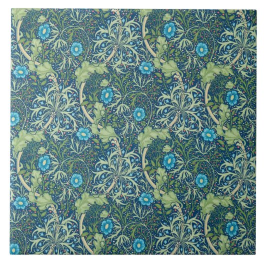 William Morris design 020 tegel Tegeltje (Voorkant)