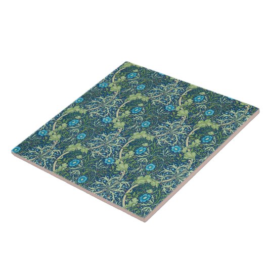 William Morris design 020 tegel Tegeltje (Zijkant)