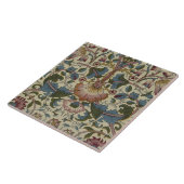 William Morris design 026 tegel Tegeltje (Zijkant)