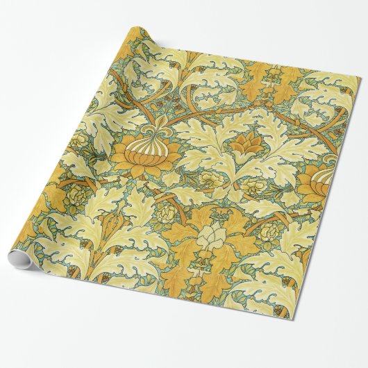 William Morris Design #11 bij SusieJayne Cadeaupapier (Uitgerold)