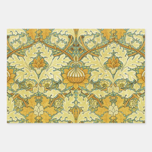 William Morris Design #11 Inpakpapier Vel (Voorkant 3)