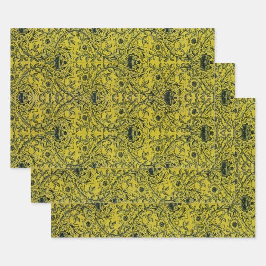 William Morris Design #1 Inpakpapier Vel (Set)