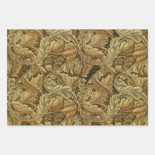 William Morris Design #2 Inpakpapier Vel (Voorkant)