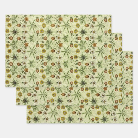 William Morris Design #4 Inpakpapier Vel (Set)