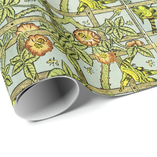 William Morris Design #5 bij SusieJayne Cadeaupapier (Rol Hoek)