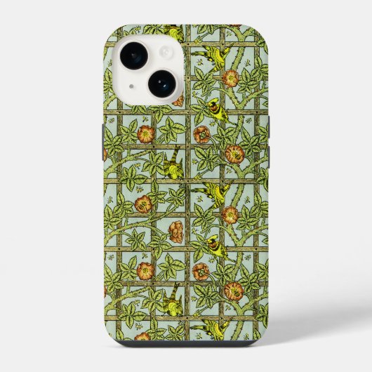 William Morris Design #5 iPhone Hoesje (Achterkant)