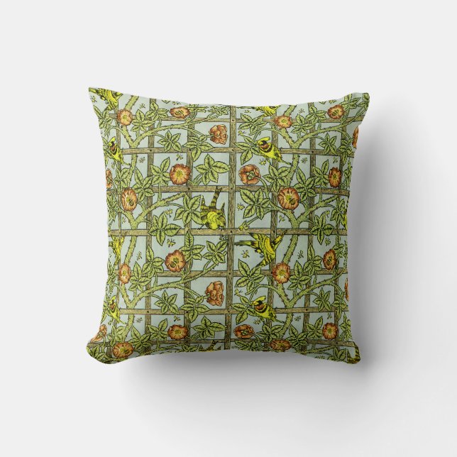 William Morris Design #5 Kussen (Voorkant)