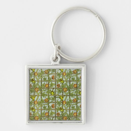 William Morris Design #5 Sleutelhanger (Voorkant)
