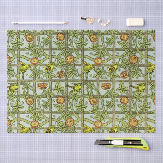 William Morris Design #5 Tissuepapier (Craft)
