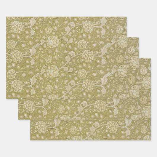 William Morris Design #6 Inpakpapier Vel (Set)