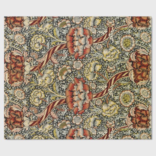 William Morris Design #9 bij SusieJayne Cadeaupapier (Vlak)
