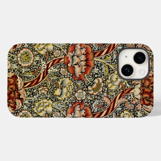 William Morris Design #9 Case-Mate iPhone Case (Achterkant (horizontaal))