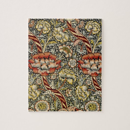 William Morris Design #9 Legpuzzel (Verticaal)