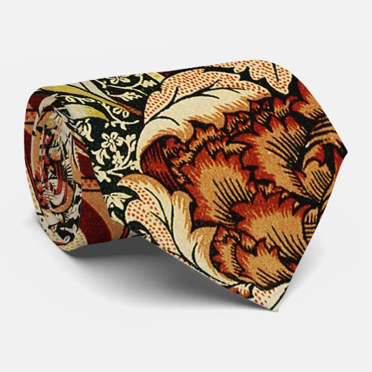 William Morris Design #9 Stropdas (Opgerold)