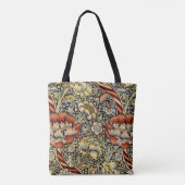 William Morris Design #9 Tote Bag (Achterkant)