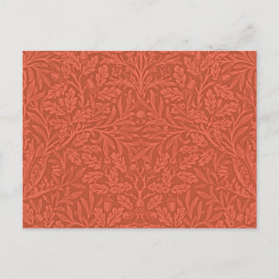 William Morris design, Acorns and Oak Leaves Briefkaart