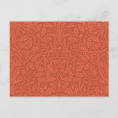 William Morris design, Acorns and Oak Leaves Briefkaart (Voorkant)