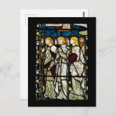 William Morris design, All Saints Briefkaart (Voorkant / Achterkant)
