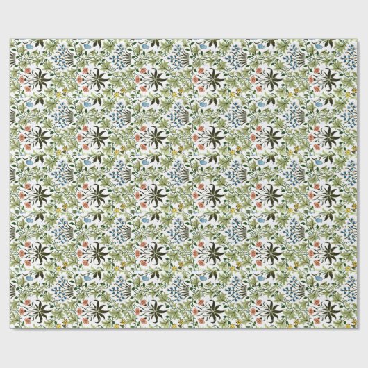 William Morris design, Celadine Cadeaupapier (Vlak)
