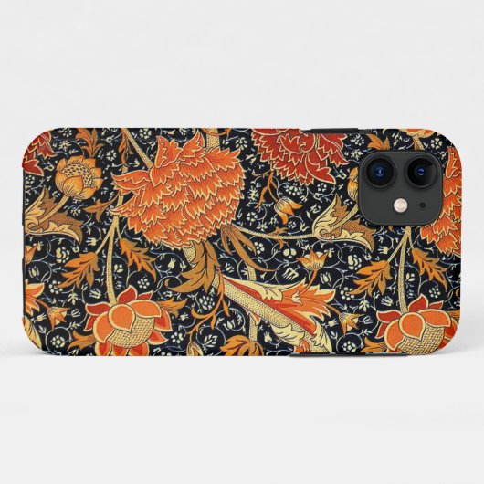 William Morris  design, Cray Case-Mate iPhone Case (Achterkant (horizontaal))