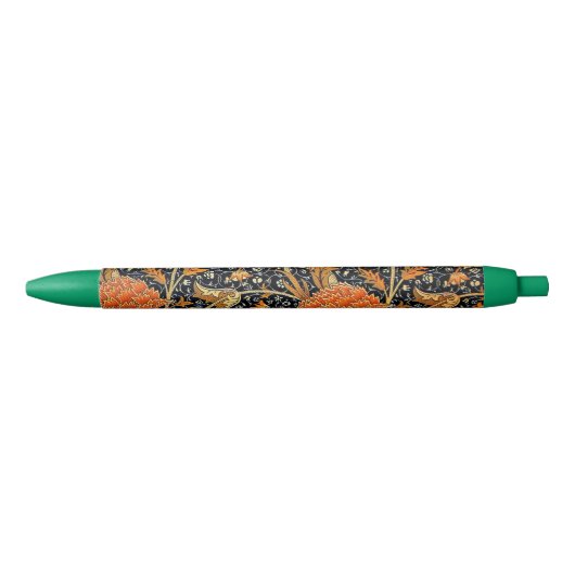 William Morris design - Cray Zwarte Inkt Pen (Voorkant)