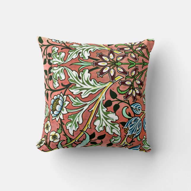 William Morris design - Hyacinth Kussen (Voorkant)