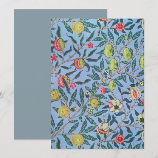 William Morris Design Kaart (Voorkant / Achterkant)