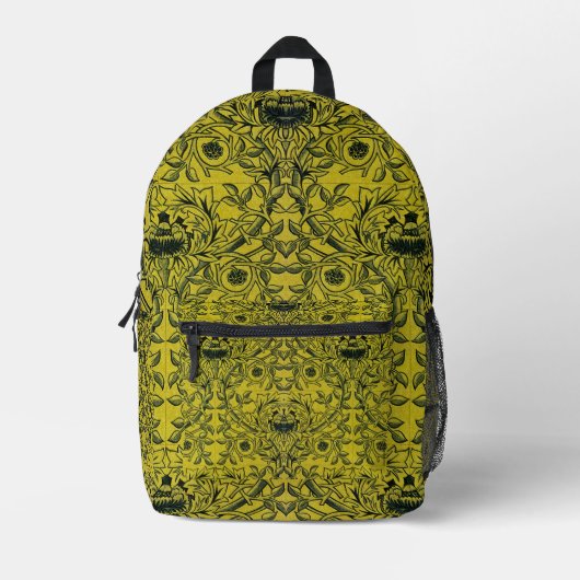 William Morris Design No. 1 Bedrukte Rugzak (Voorkant)