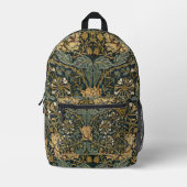 William Morris Design No. 7 Bedrukte Rugzak (Voorkant)