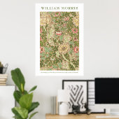 William Morris Design Norwich Pattern Poster (Thuiskantoor)