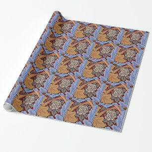 William Morris  design, Saint James Cadeaupapier