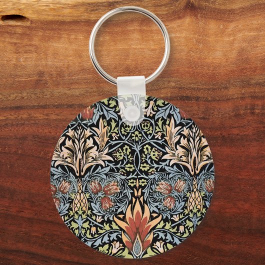 William Morris Design Sleutelhanger (Voorkant)