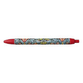 William Morris design, Snakeshead Zwarte Inkt Pen (Voorkant)