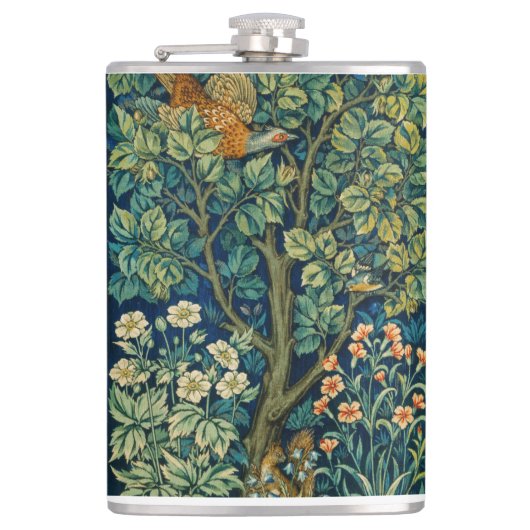 William Morris Design Stijl Heupfles (Voorkant)