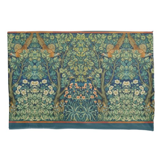 William Morris Design Stijl Kussensloop (Voorkant)