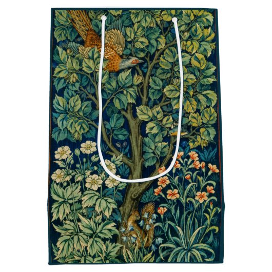 William Morris Design  Stijl Medium Cadeauzakje (Achterkant)