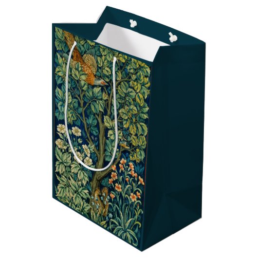 William Morris Design  Stijl Medium Cadeauzakje (Achterkant Gekanteld)