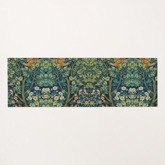 William Morris Design Stijl Yogamat (Achterkant (horizontaal))