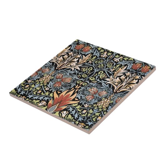 William Morris Design Tegeltje (Zijkant)