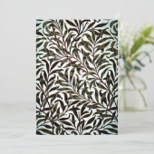 William Morris design, Willow Bough Kaart (Staand voorkant)